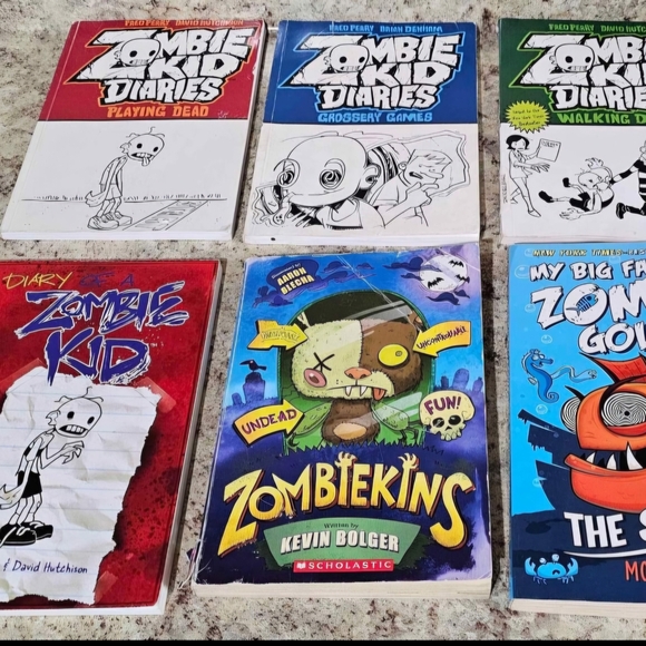 Scholastic Other - Zombie Kid Diaries Book Collection & Others